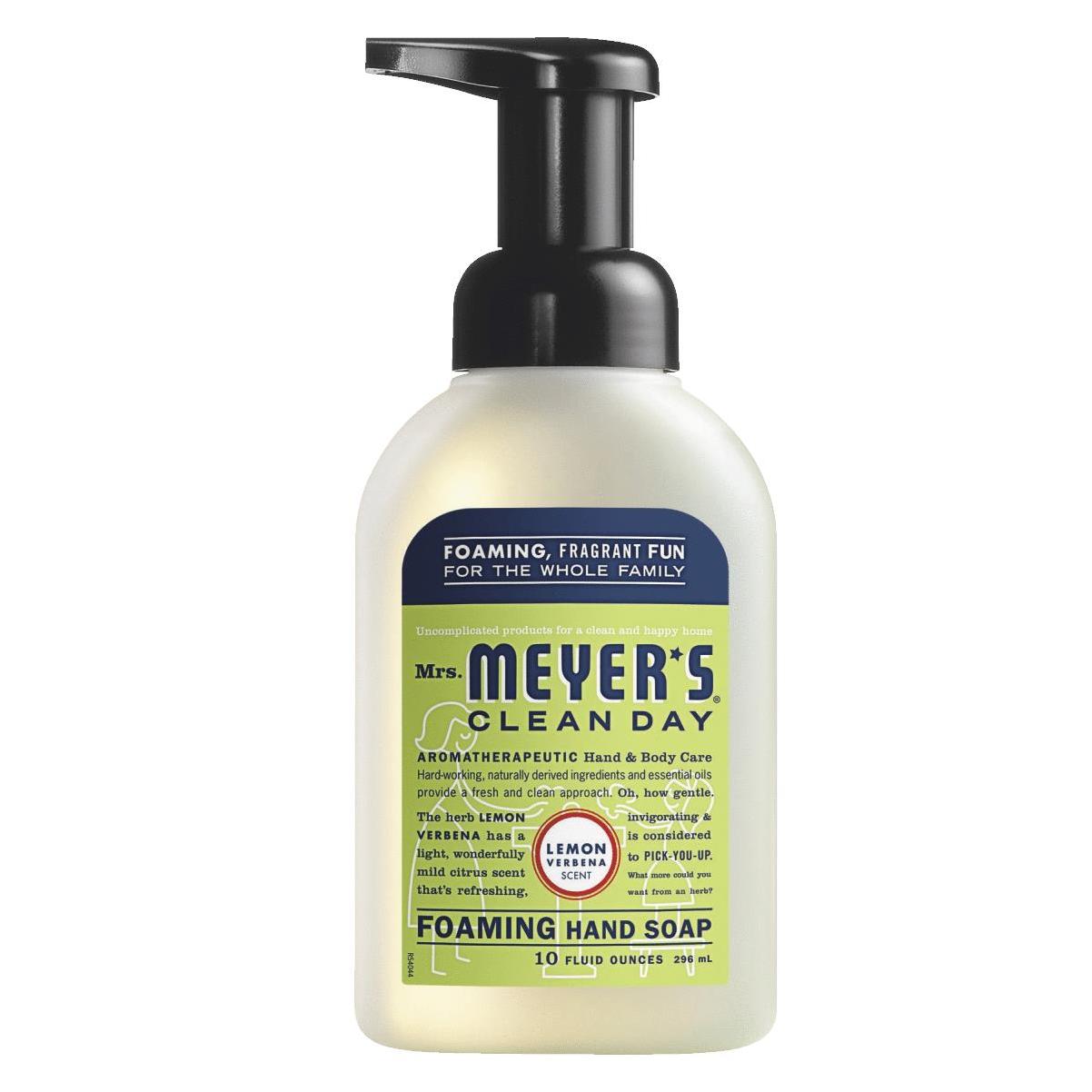 Mrs. Meyer s Clean Day 10 Oz. Lemon Verbena Foaming Hand Soap