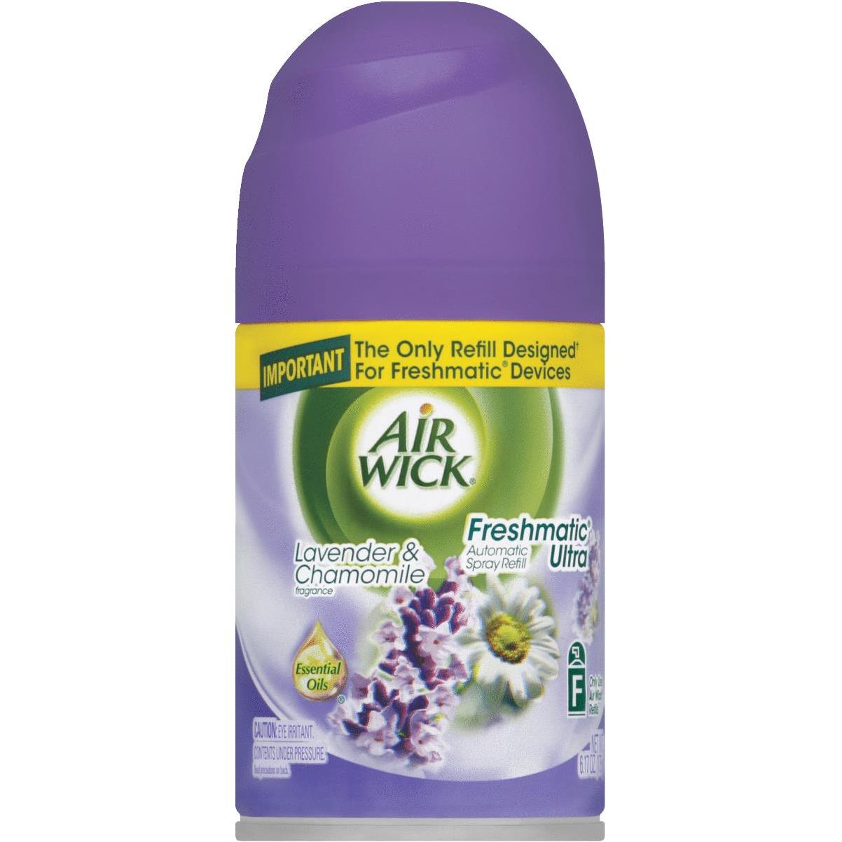 Air Wick Freshmatic Compact Automatic Spray Starter Kit, Lavender and  Chamomile, 1 Count