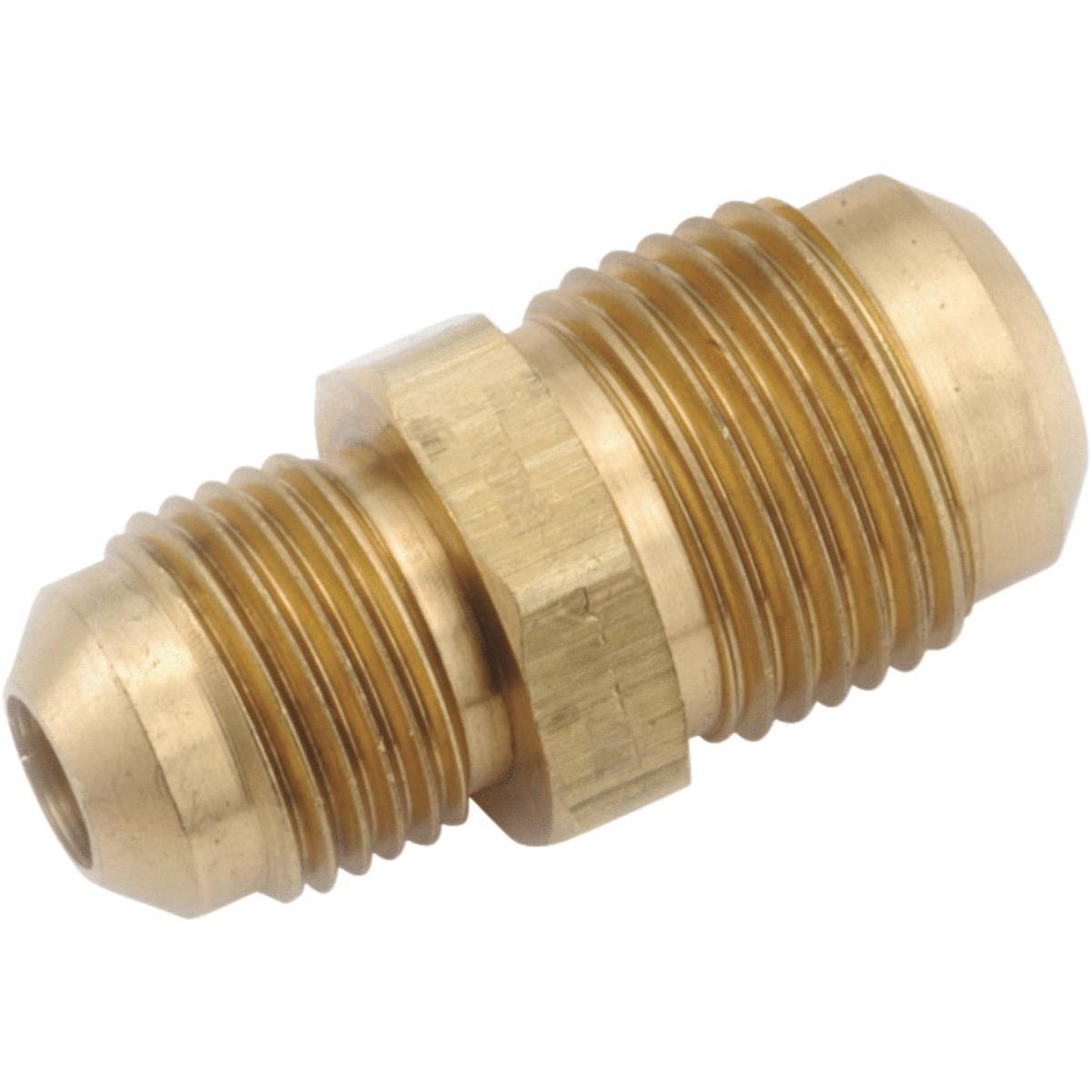 Anderson Metals Brass Connector, 3/8 In. Compression x 1/4 In. MPT