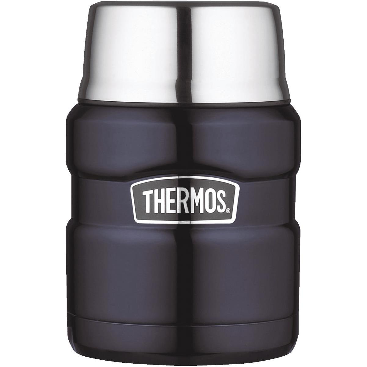 Thermos Arc Series Beverage Insulated Vacuum Bottle 35 oz., Red or Blue