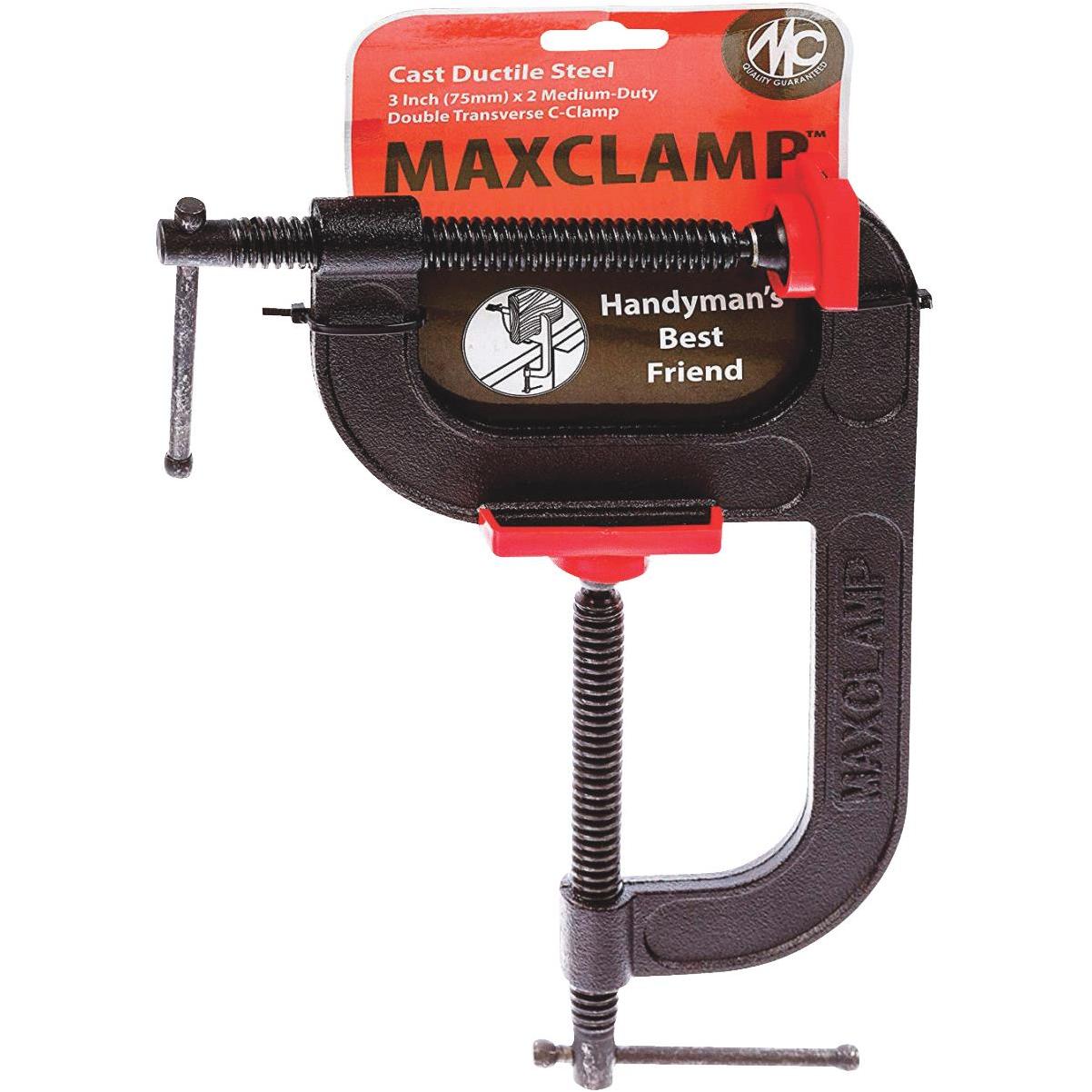 MaxClamp 3 In. x 2 In. Medium Duty Double Transverse CClamp Builders