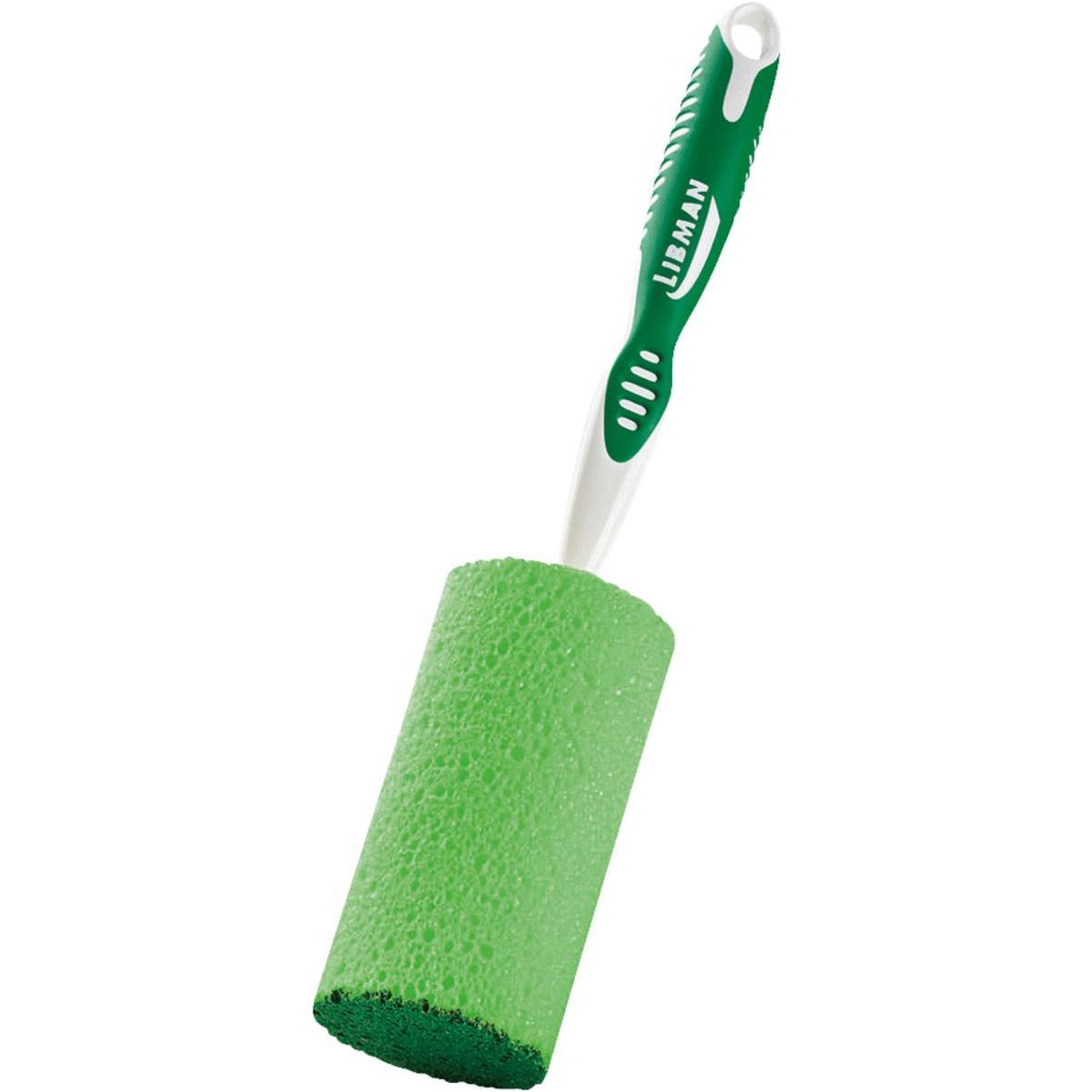 Libman 7 In. Polymer Sanoprene Bristle Contoured Grip Scrub Brush