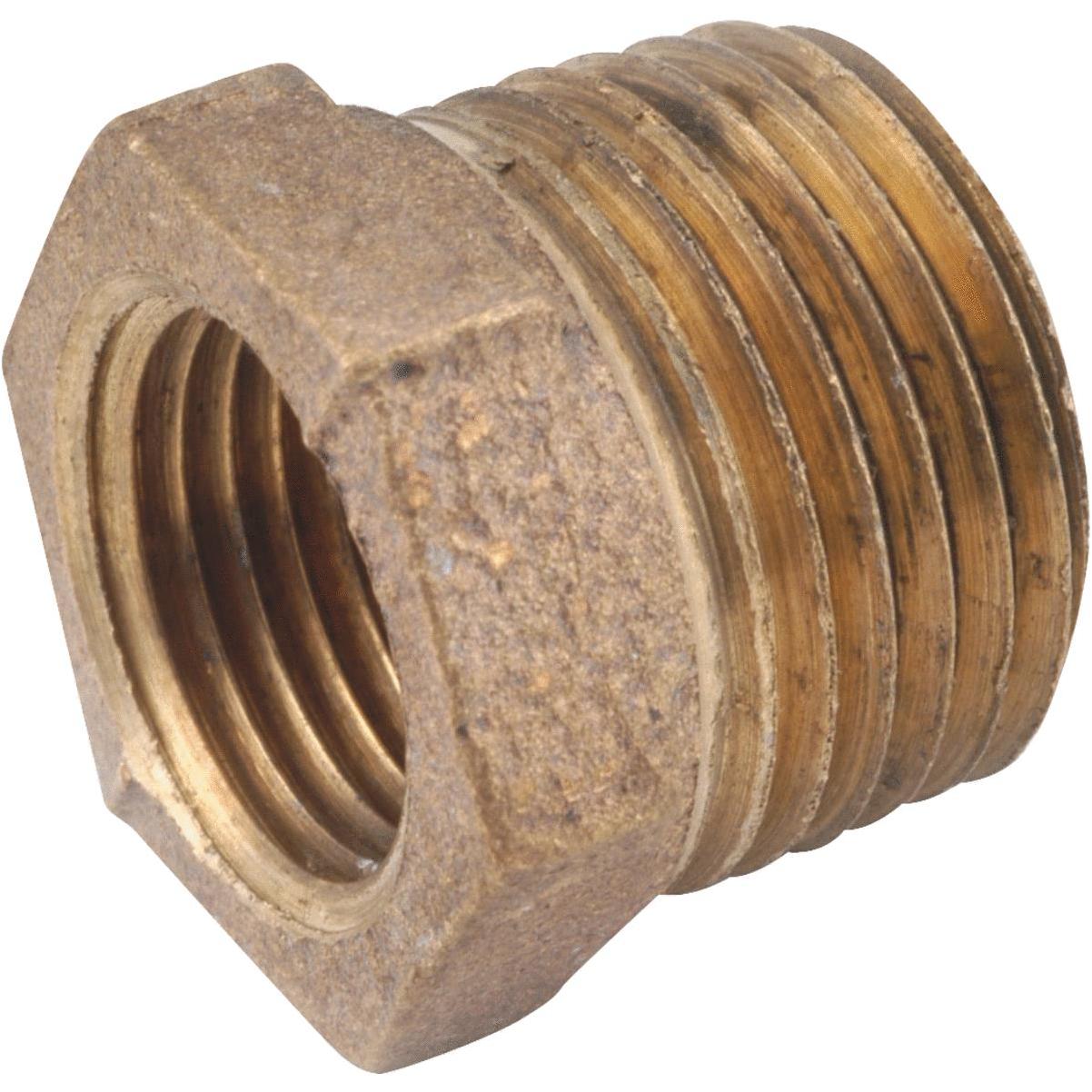 Anderson Metals 1/2 In. MPT x 1/8 In. FPT Red Brass Hex Reducing Bushing