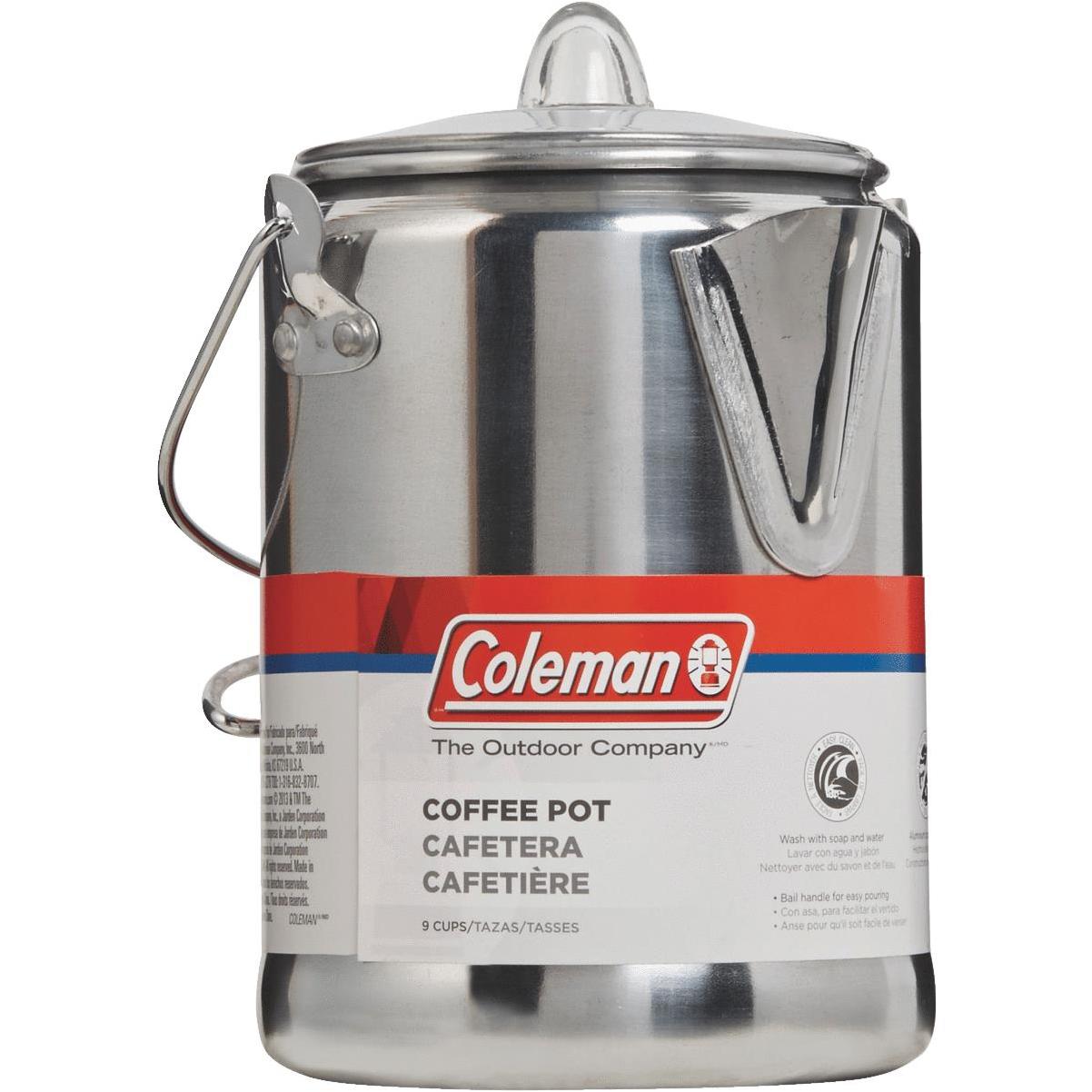 Stainless Coffee Pot - 9 Cup – Coghlan's