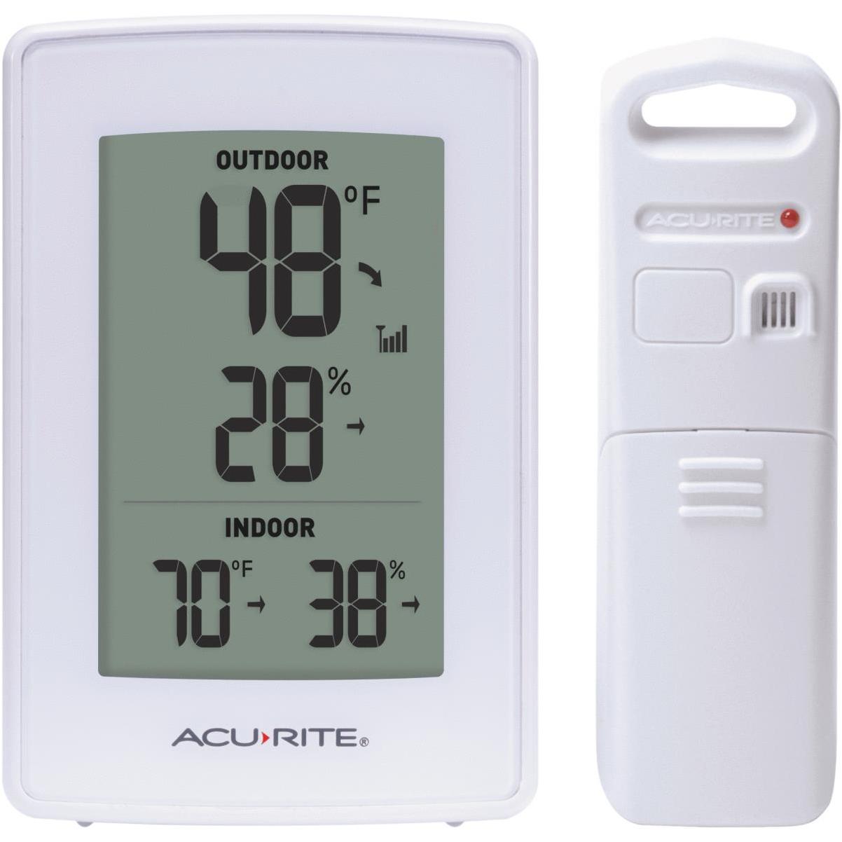 Acurite 2-1/2 Receiver, 2-1/2 Sensor Wireless Indoor & Outdoor