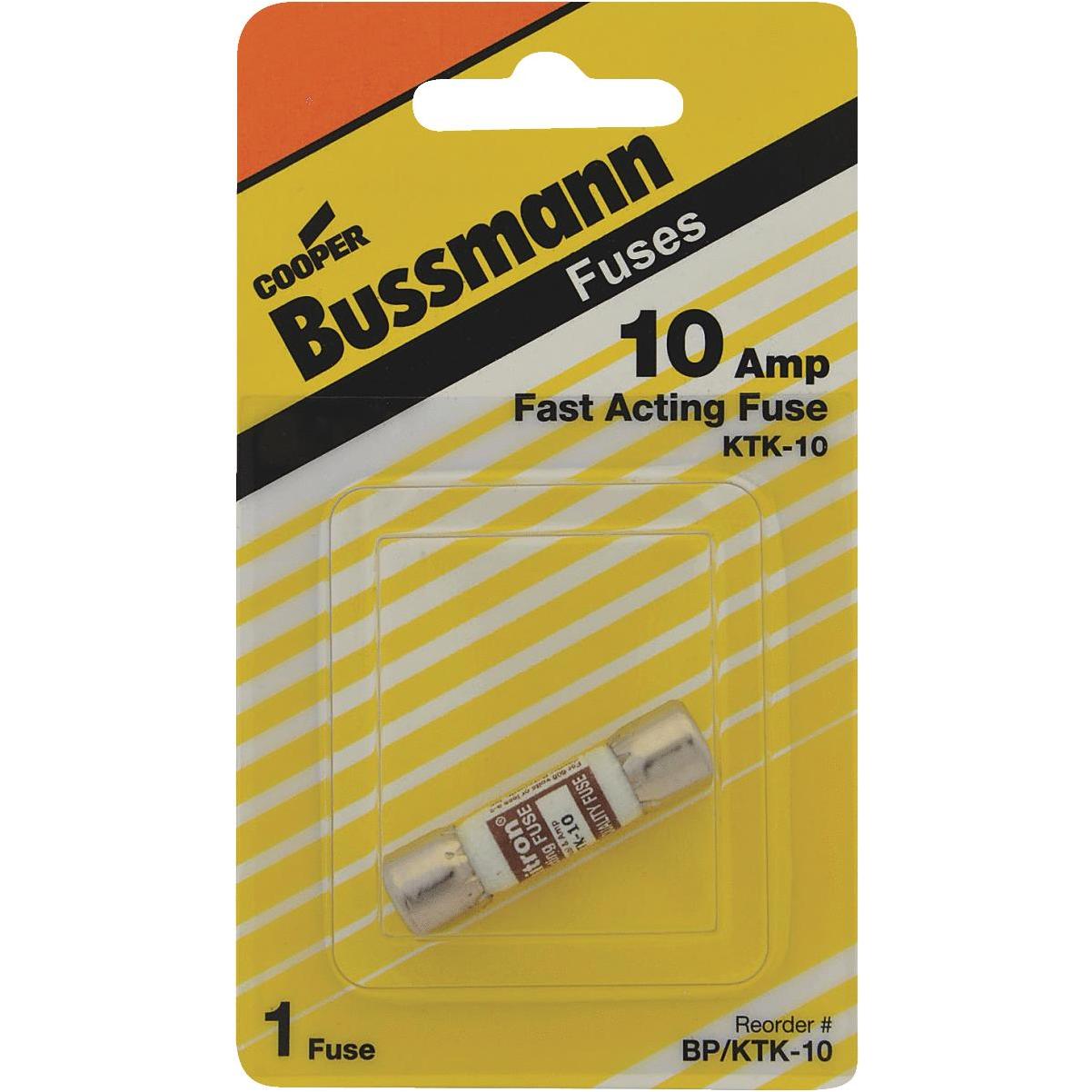 Bussmann 10A Limitron KTK Cartridge Heavy-Duty Cartridge Fuse Elitsac,  Inc.