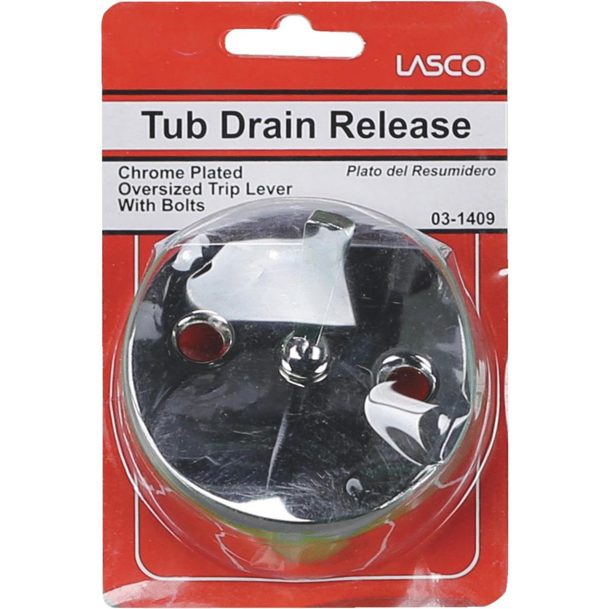 Lasco 2-7/8 In. Tub Drain Strainer with Chrome Plated Finish 03