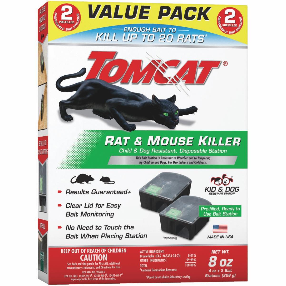 Tomcat Rat Snap Trap- Pack of 4