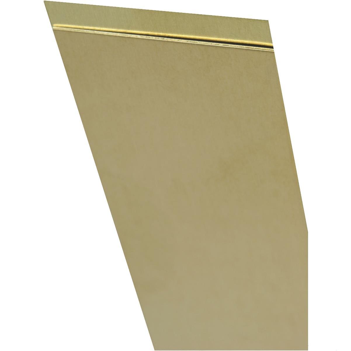 K & S Metal Strips (Brass) K & S Metal Strips (Brass) - .018 In. x 1/2 In.  