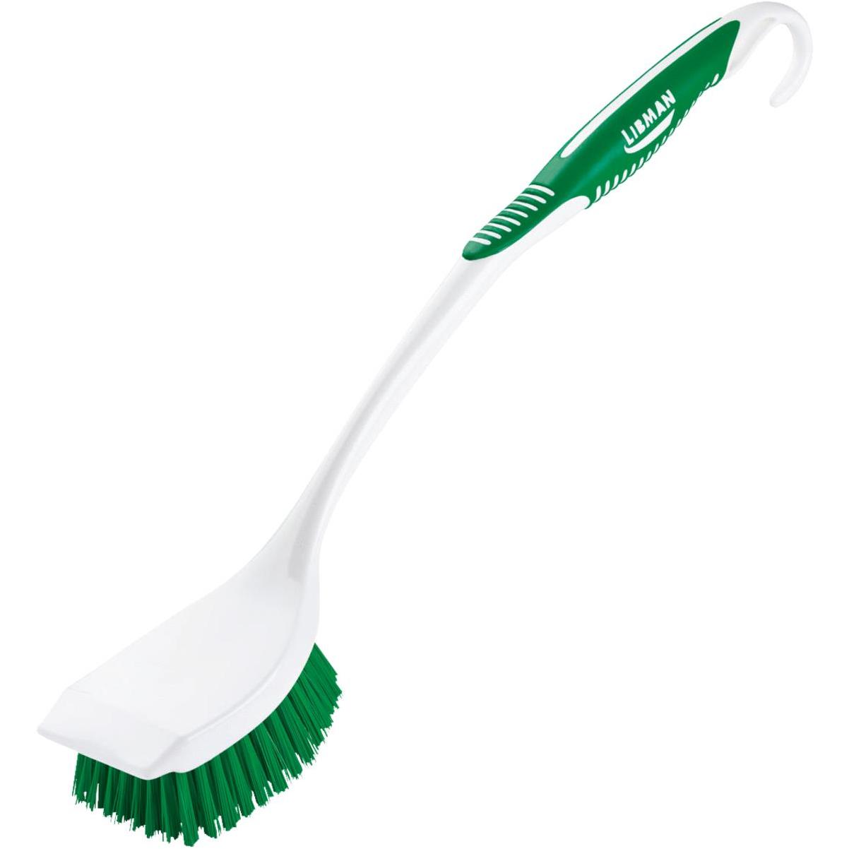 Libman Easy-Grip 4.75 In. Polymer Sanoprene Bristle Rubber Grip Scrub Brush  - Kellogg Supply