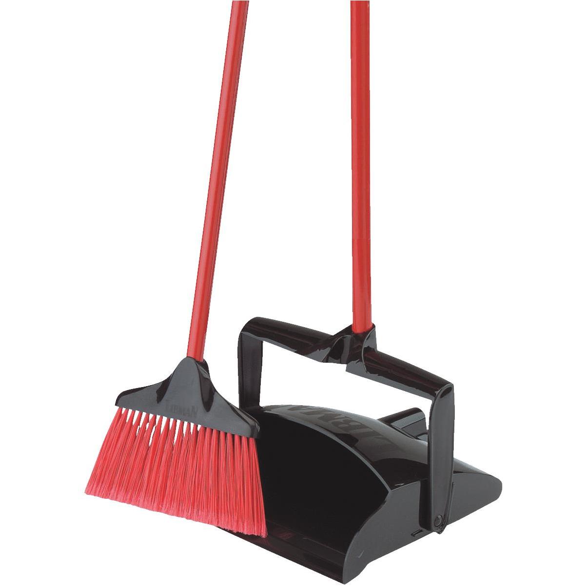 Libman Red / Black Angled Commercial Broom - 15L x 1W x 55H