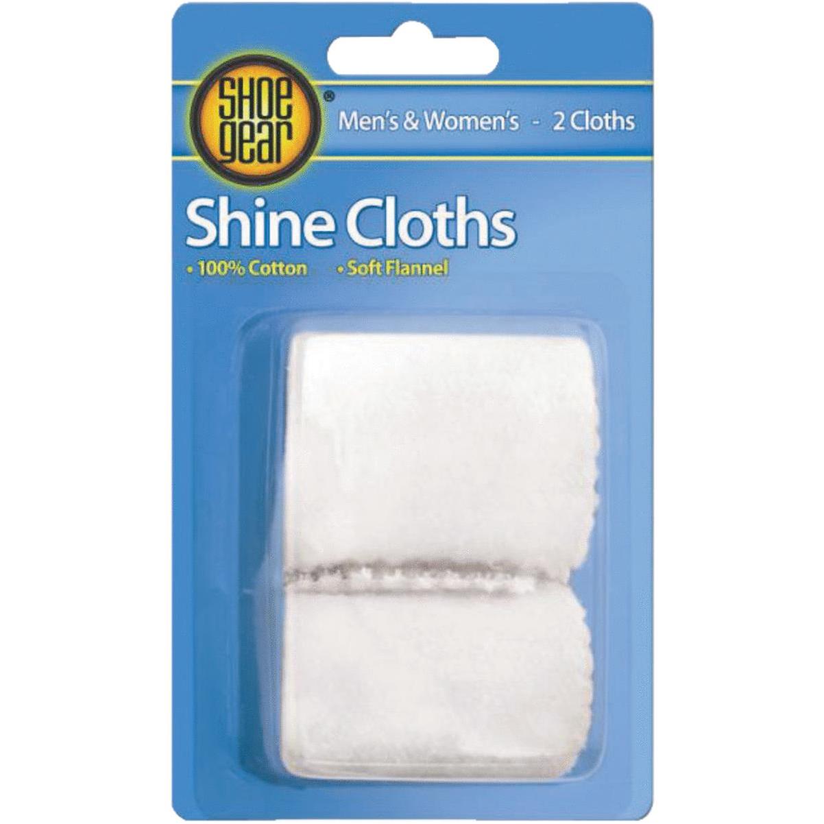 Kiwi Flannel Shoe Shine Cloth (2-Pack)