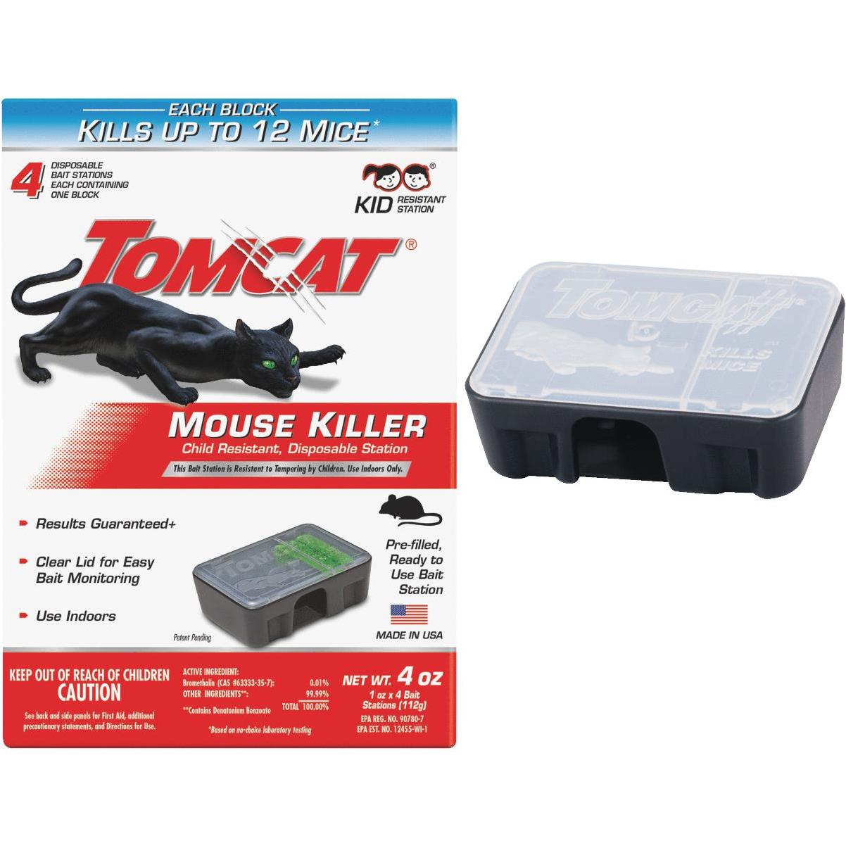 Tomcat Mouse Glue Trap W/Eugenol - 8 Pack