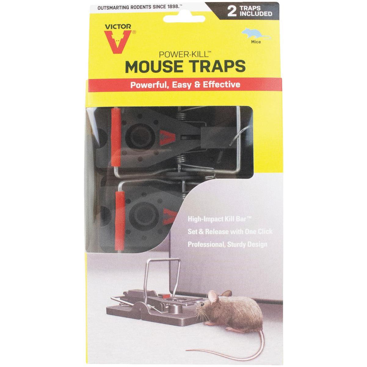 Victor Easy Set Mouse Trap, 2 Pack