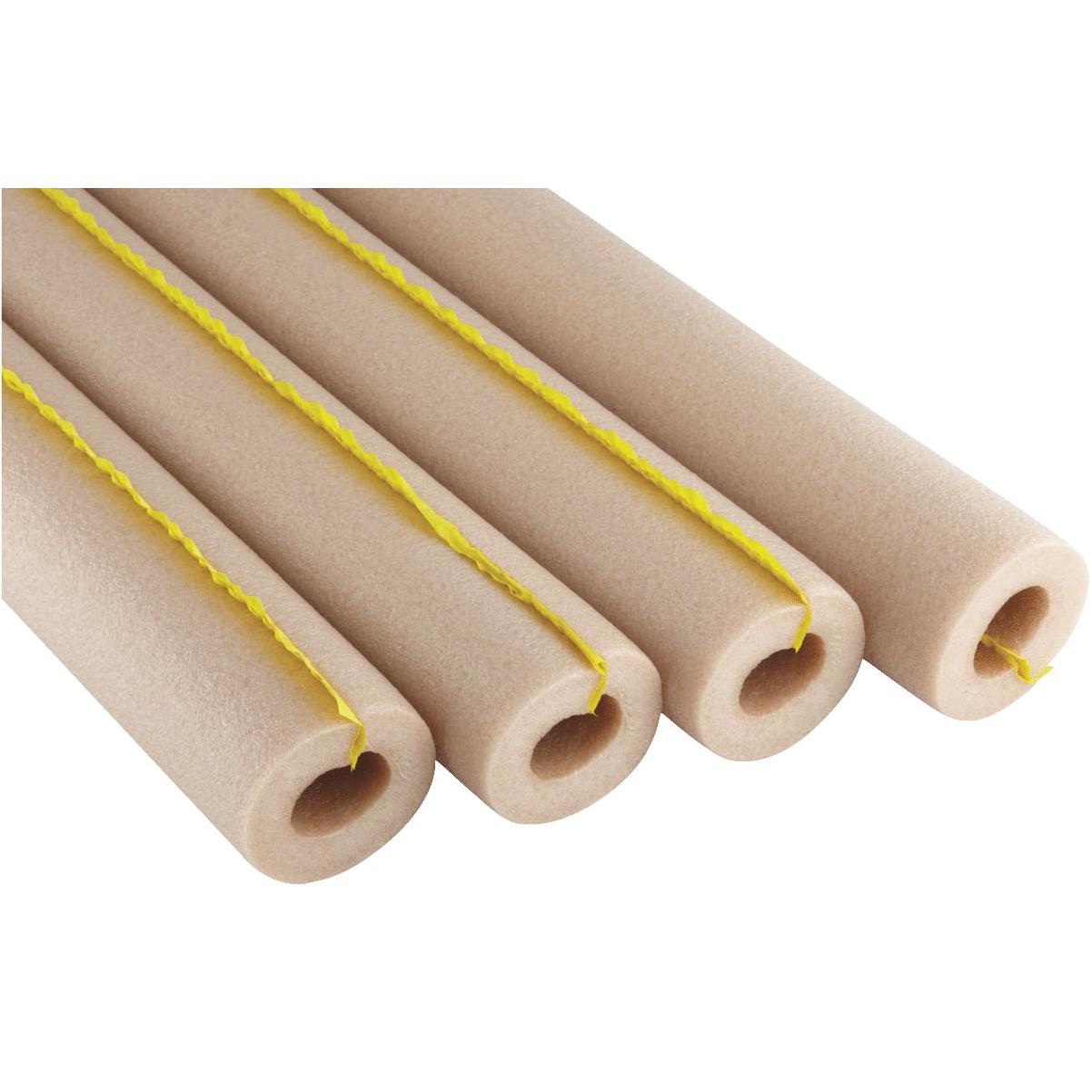 1/2 x 3 ft. Fiberglass Pipe Insulation, 1/2 Wall 