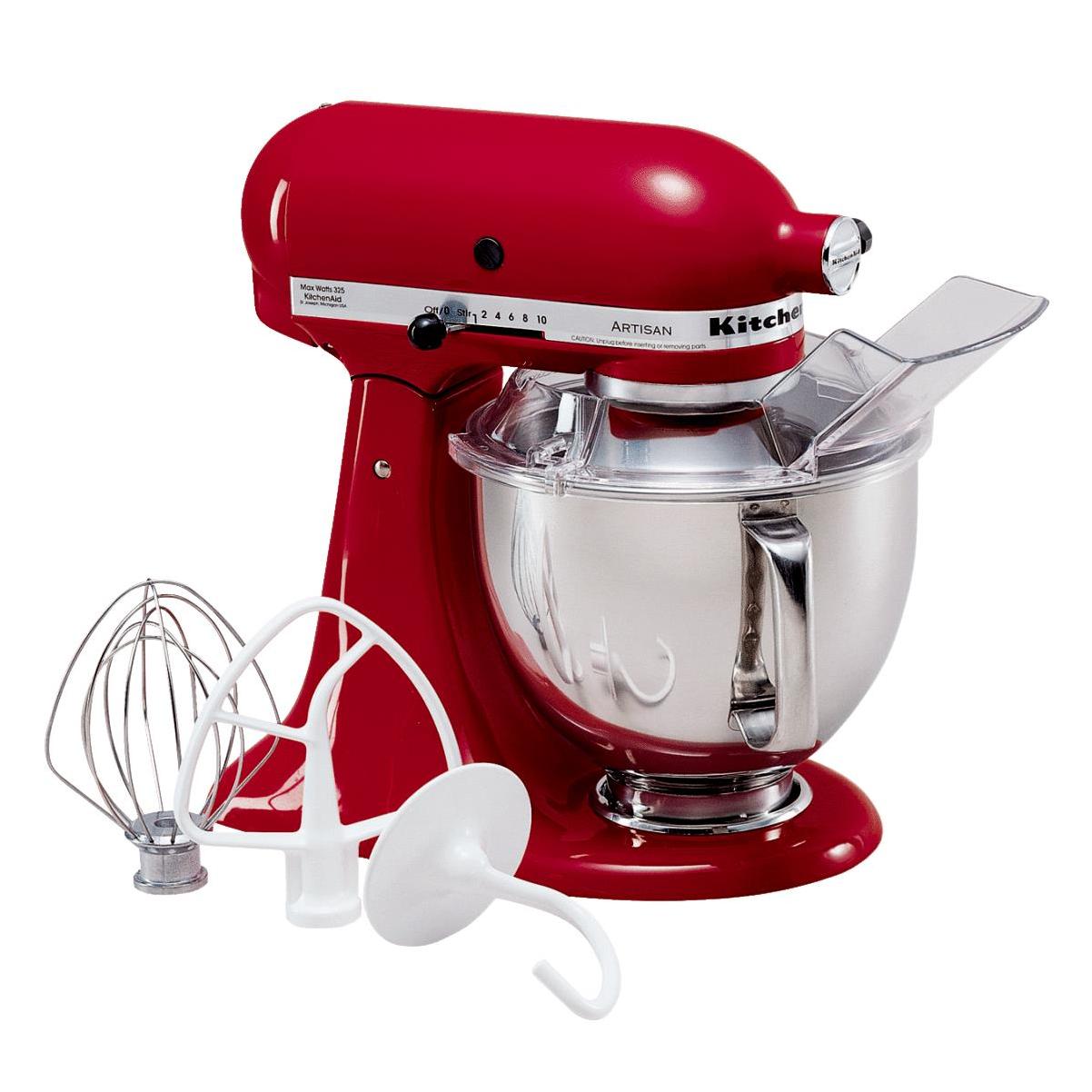 KitchenAid Artisan Series 5-Quart 10-Speed White Residential Stand Mixer in  the Stand Mixers department at