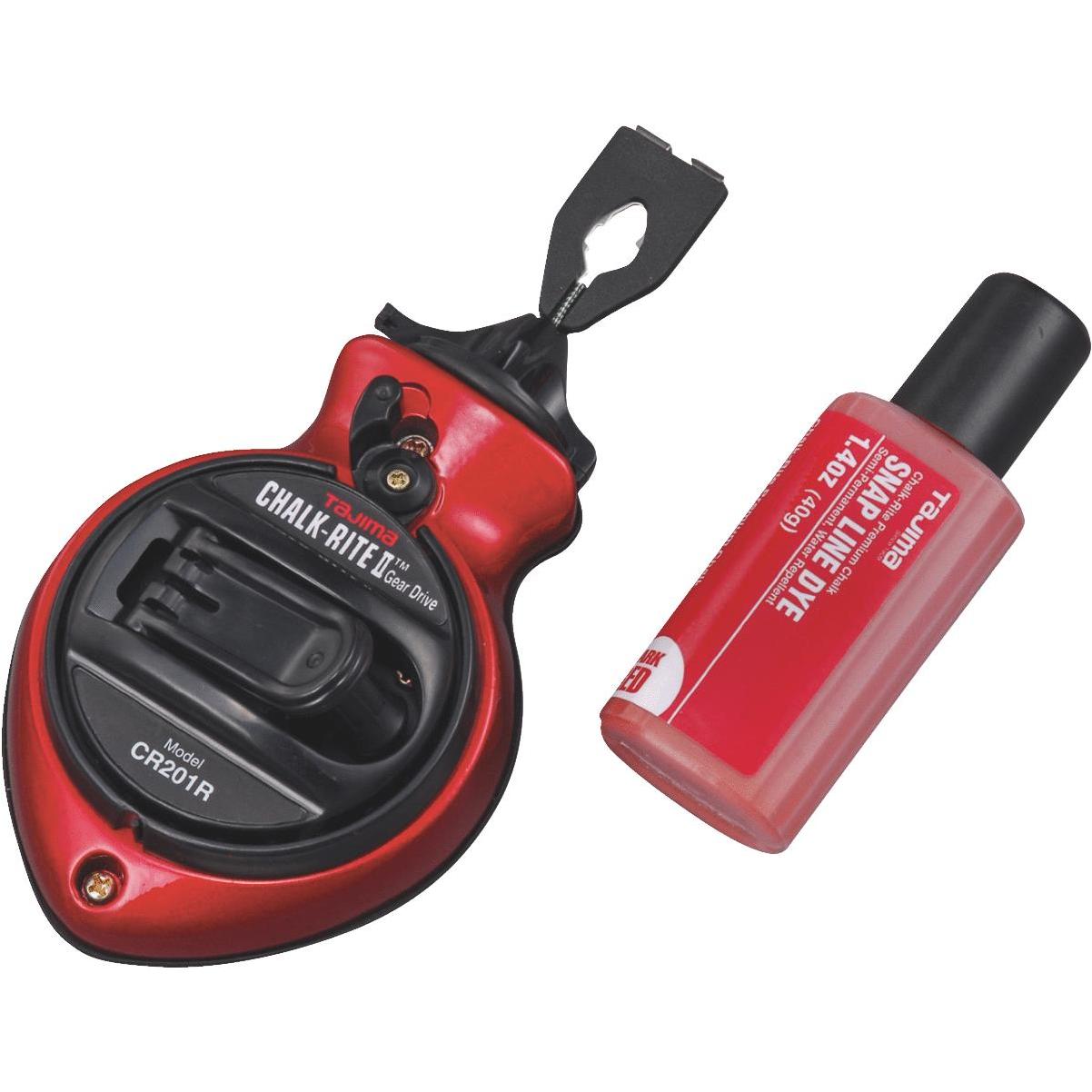 STRAIT-LINE® MACH6™ Chalk Reel with Red Chalk