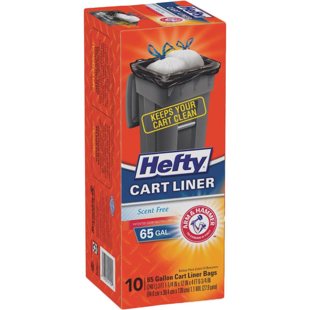 Hefty Renew Recycled Kitchen Bags, 33gal, 1.05mil, 24 x 27 1/4