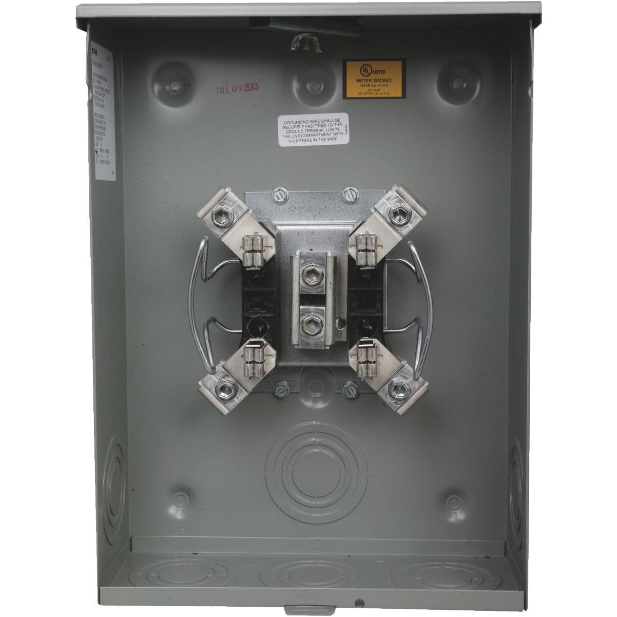 Eaton 200A 600V 4Jaw MEG Approved Meter Socket Do It Center Dominica