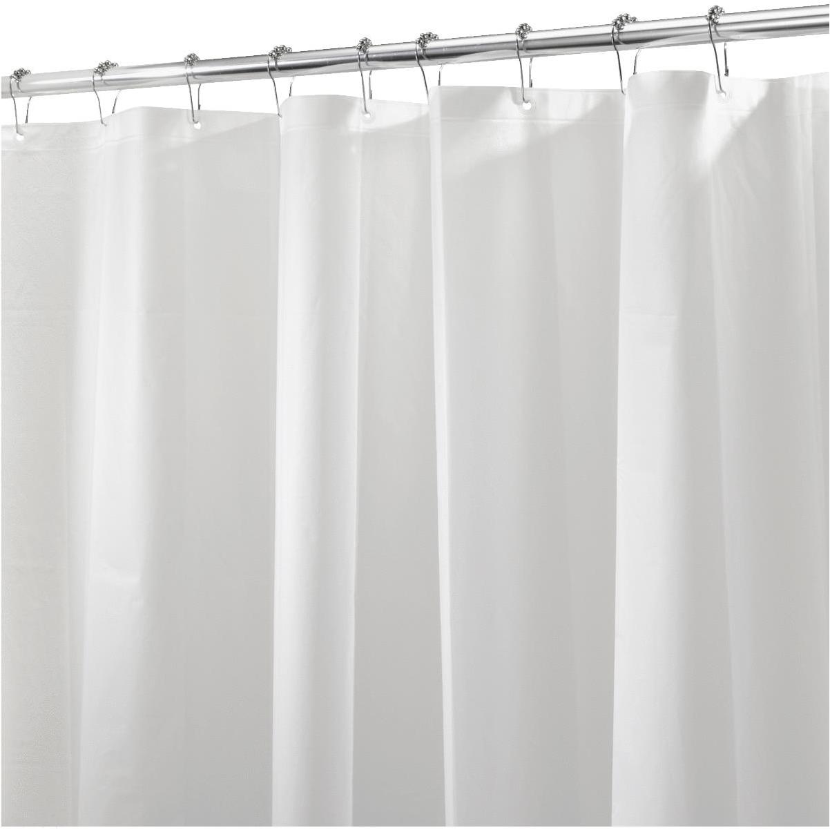 iDesign 72 In. x 72 In. Frost Peva Shower Curtain Liner