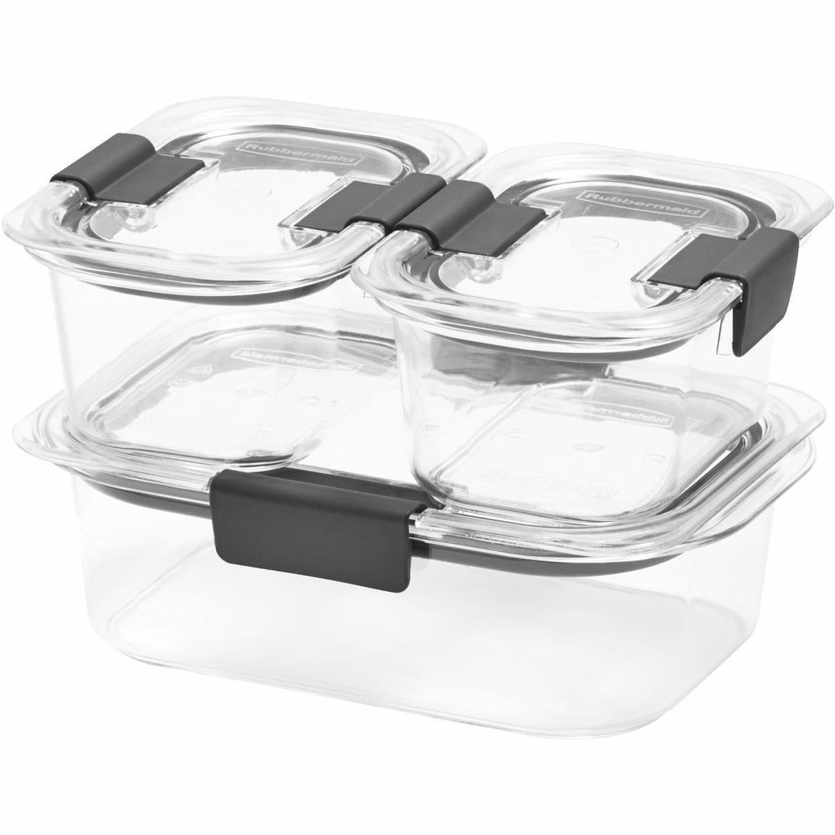 Rubbermaid Brilliance Plastic Large 9.6C