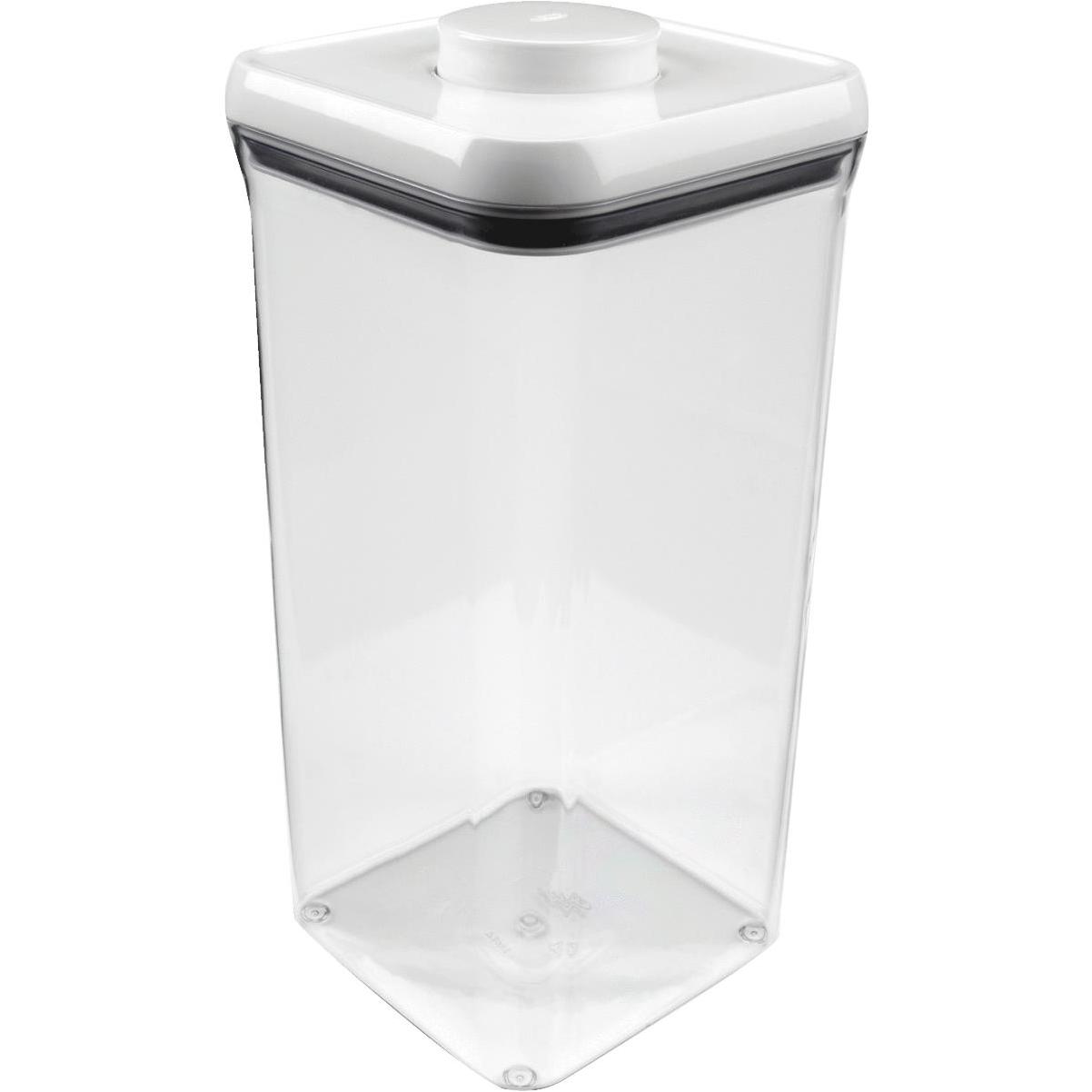 OXO Good Grips 8-Cup Rectangle Glass Container, Clear