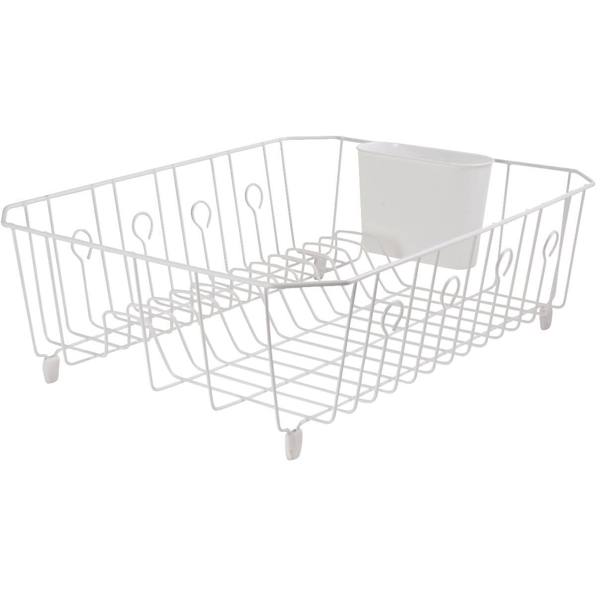 Rubbermaid 12.49 In. x 14.31 In. Chrome Wire Sink Dish Drainer