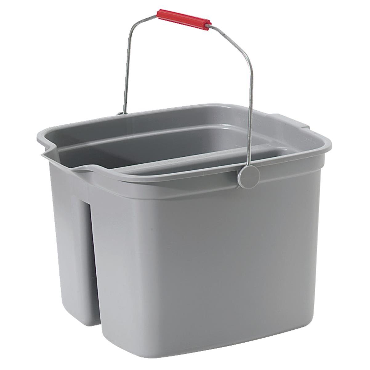 Rubbermaid Commercial Brute Bucket, 14-quart, Gray