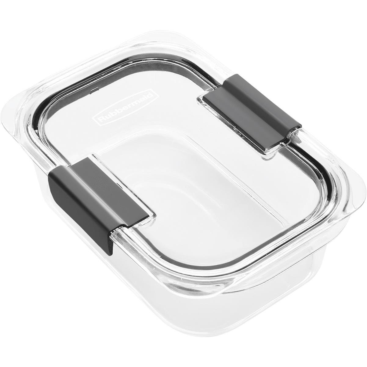 Rubbermaid Easy Find Lids 3 C. Clear Round Food Storage Container - Zettler  Hardware