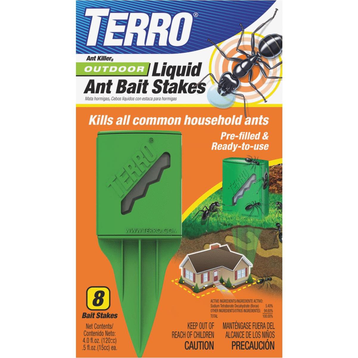 2 Pack) Terro Ant Killer II Liquid Ant Baits, 12 Pre-filled Bait Stations  Total