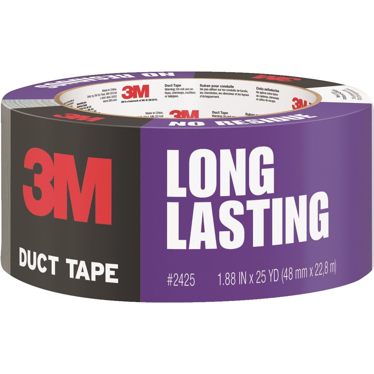 3M 1.88 In. x 55 Yd. Colored Duct Tape, White