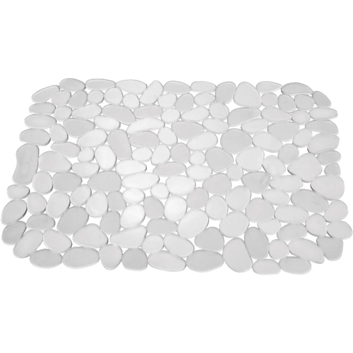 iDesign Pebblz 10.5 In. x 12.25 In. Clear Sink Mat