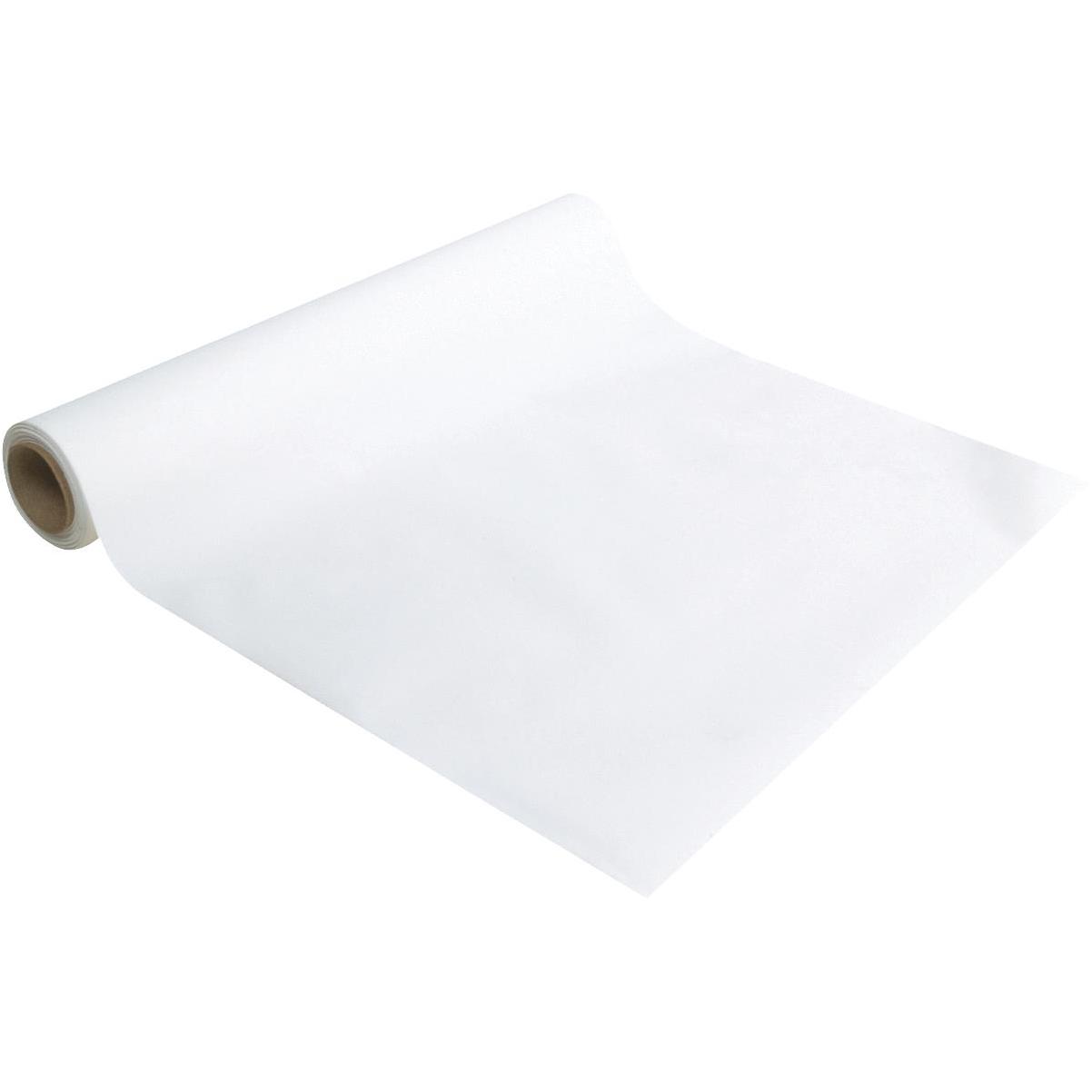 Con-Tact 12 In. x 30 Ft. White Light Self-Adhesive Shelf Liner