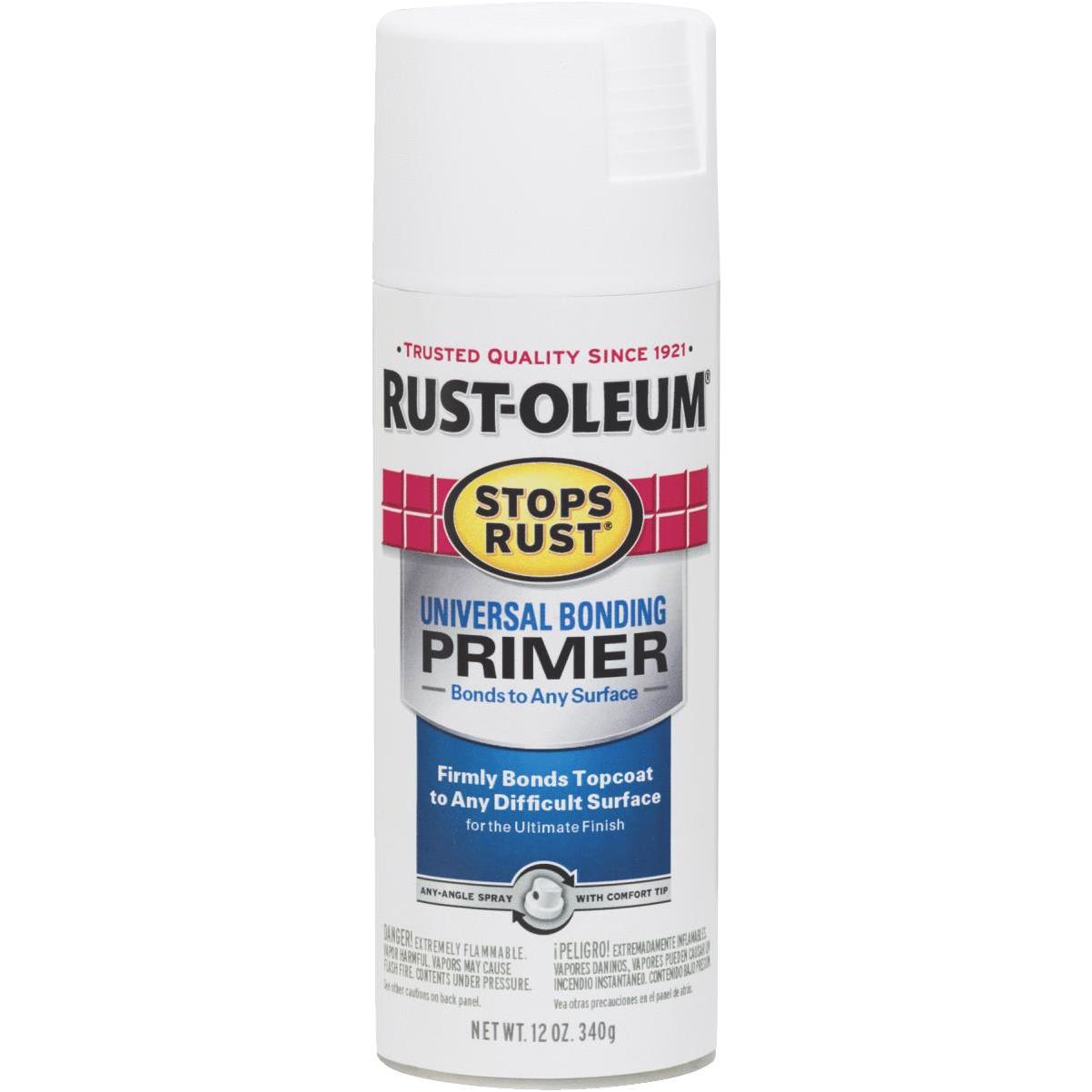 Rust-Oleum Stops Rust Flat Black 12 Oz. Anti-Rust Spray Paint