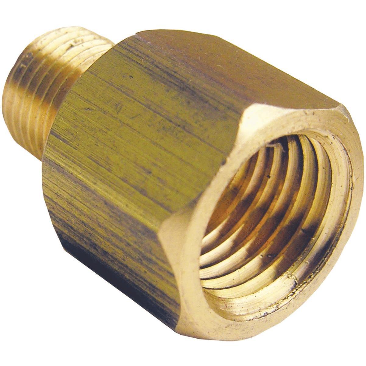 Lasco 3/8 In. C x 1/4 In. MPT 90 Deg. Compression Brass Elbow (1/4