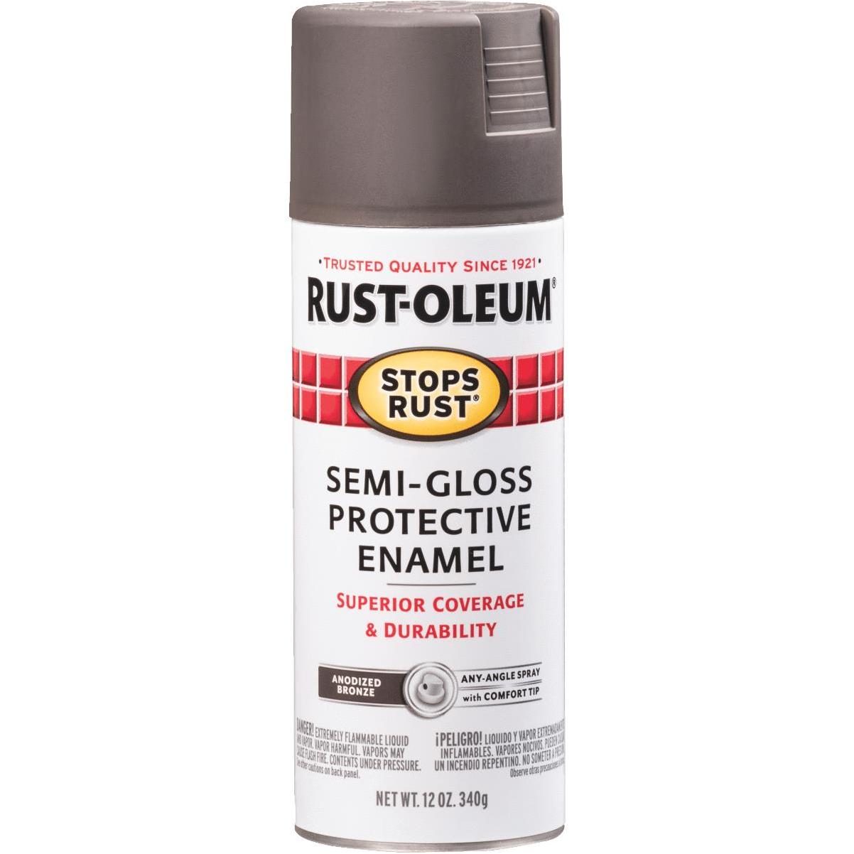 Rust-Oleum Stops Rust Dark Gray 12 Oz. Spray Automotive Paint