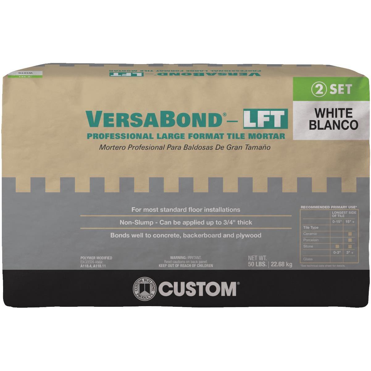 Custom Building Products VersaBond 50 Lb White Large Format Tile custom-building-products-versabond-50-lb-white-large-format-tile