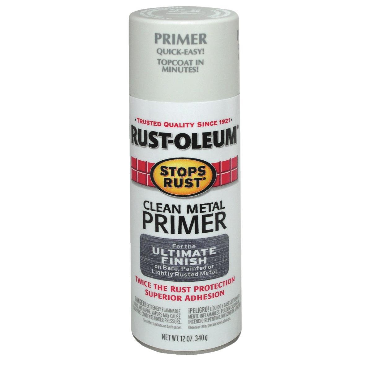 Rust-Oleum Stops Rust Flat Black 12 Oz. Anti-Rust Spray Paint