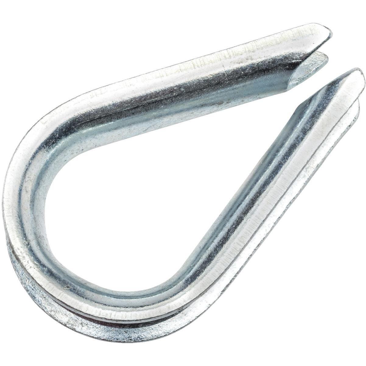 Campbell Wire Rope Clip, Galvanized Steel, 3/16