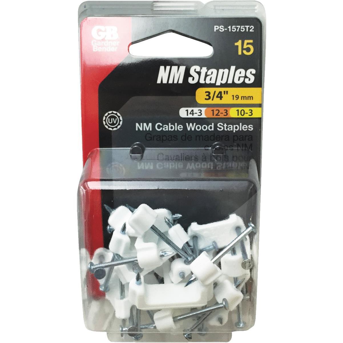 Gardner Bender 7/16-in Plastic Low-voltage Cable Staple (50-Pack