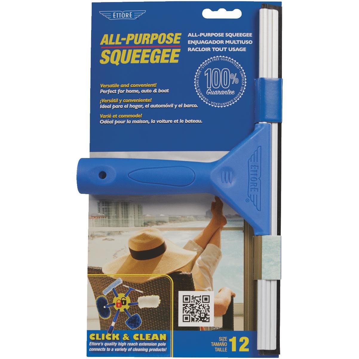 Ettore All Purpose 12 In. Rubber Squeegee