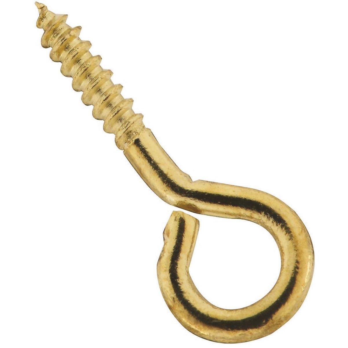 National 2030 Series #112 Square Bend Screw Hook Shoulder Hook (10