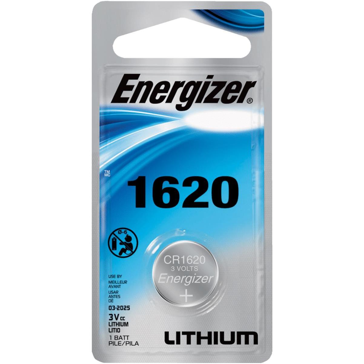 Energizer 3V Lithium Battery - CR1620