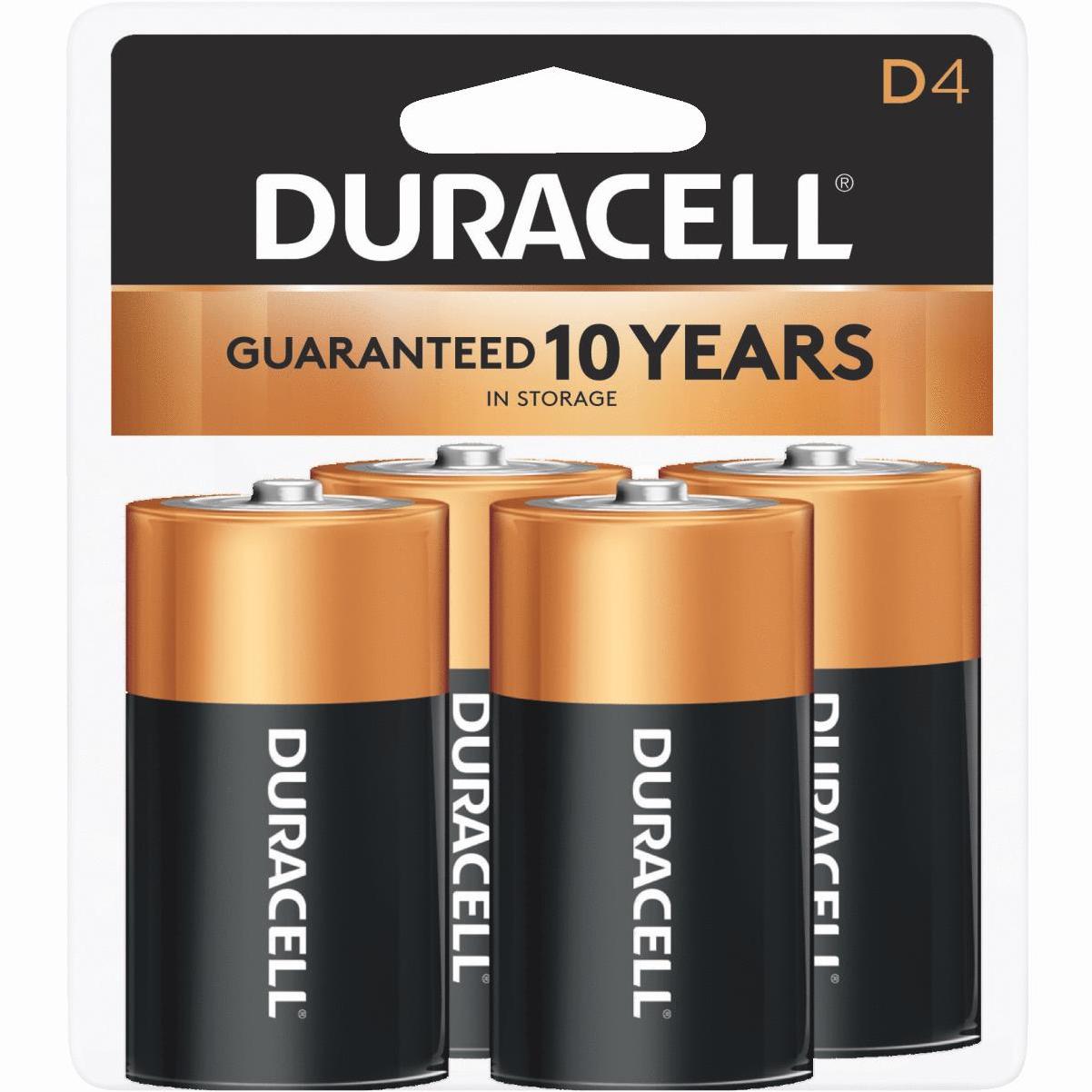 Pile Duracell Pack de 4 piles alcalines AAA Duracell Optimum, 1,5