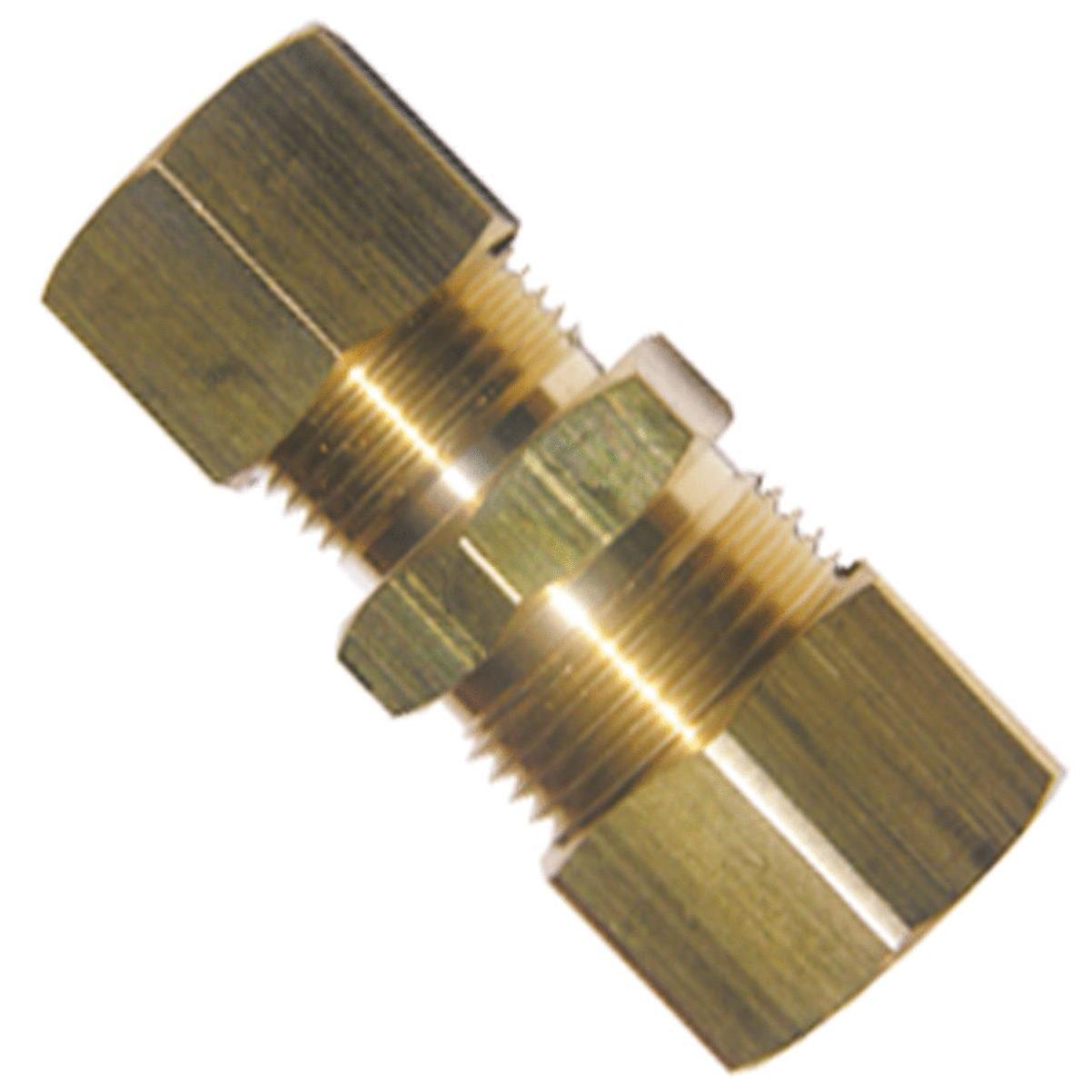 Lasco 1/4 In. 90 Deg. Compression Brass Elbow (1/4 Bend)