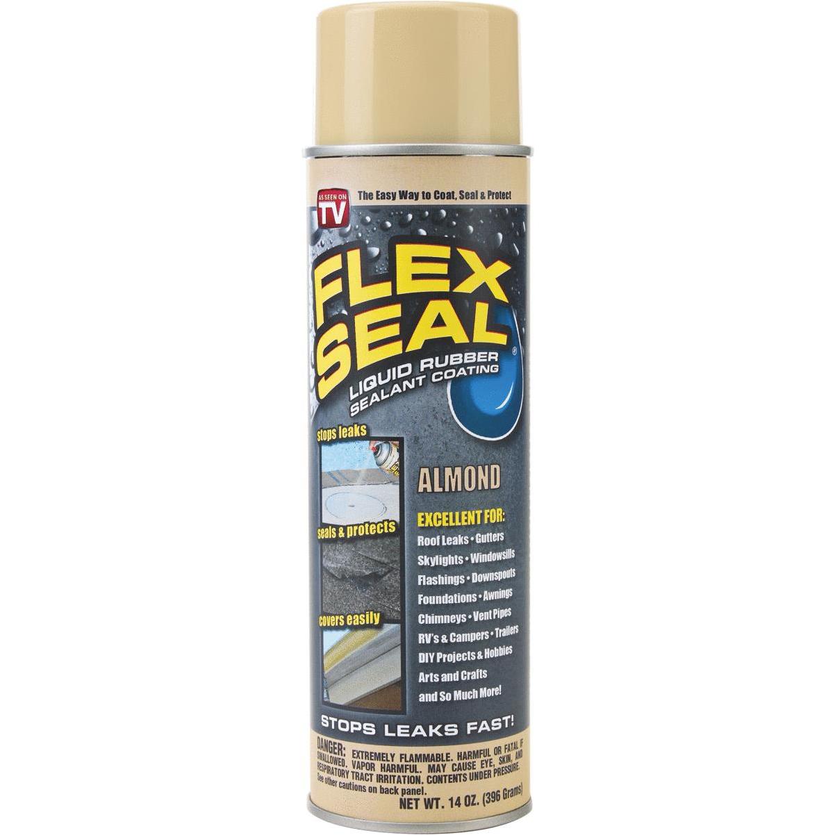 Flex Seal 14 oz Spray Rubber Sealant - White