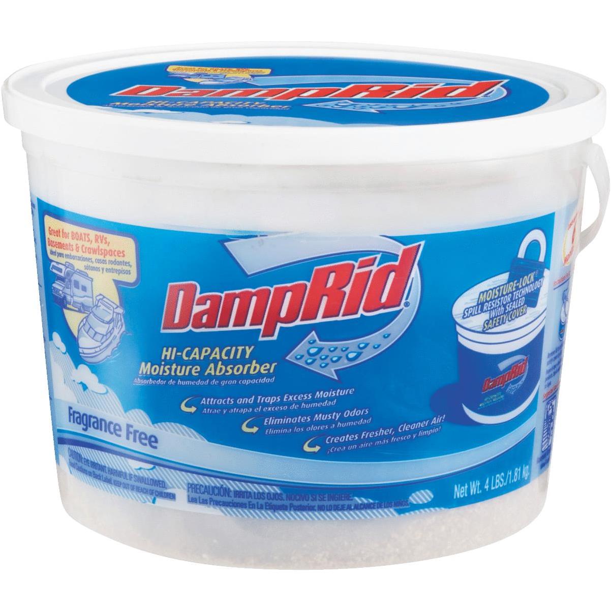 DampRid 64 Oz. Hi-Capacity Fragrance Free Moisture Absorber