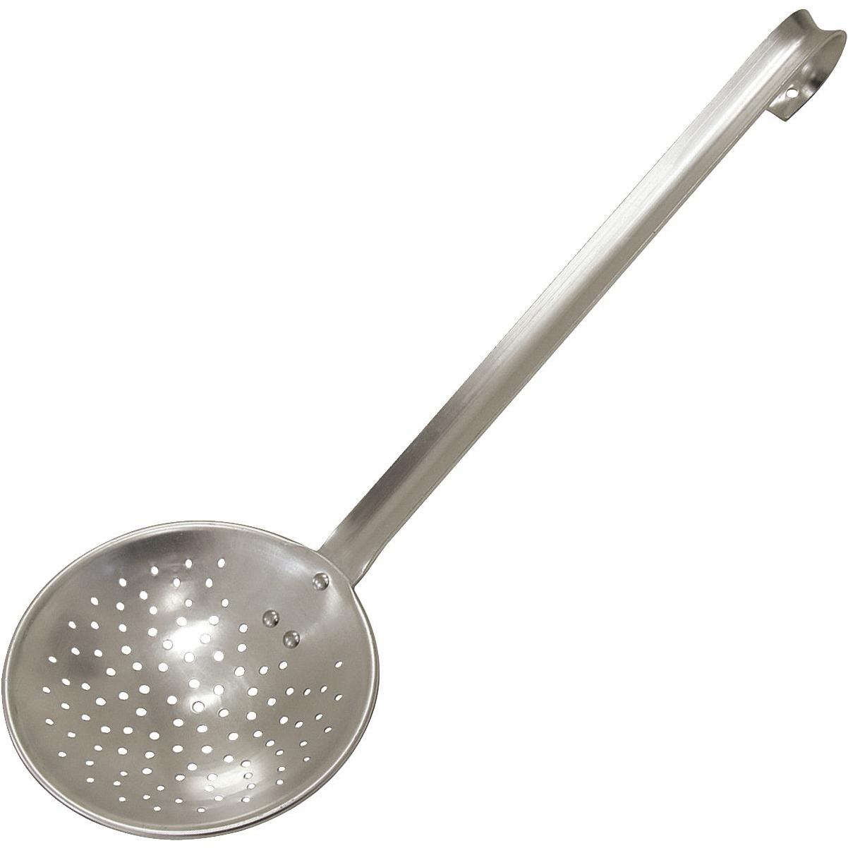 Bayou Classic 20-Inch Aluminum Ladle for Large Stockpots - 24 oz Capacity -  Silver Stainless Steel Finish