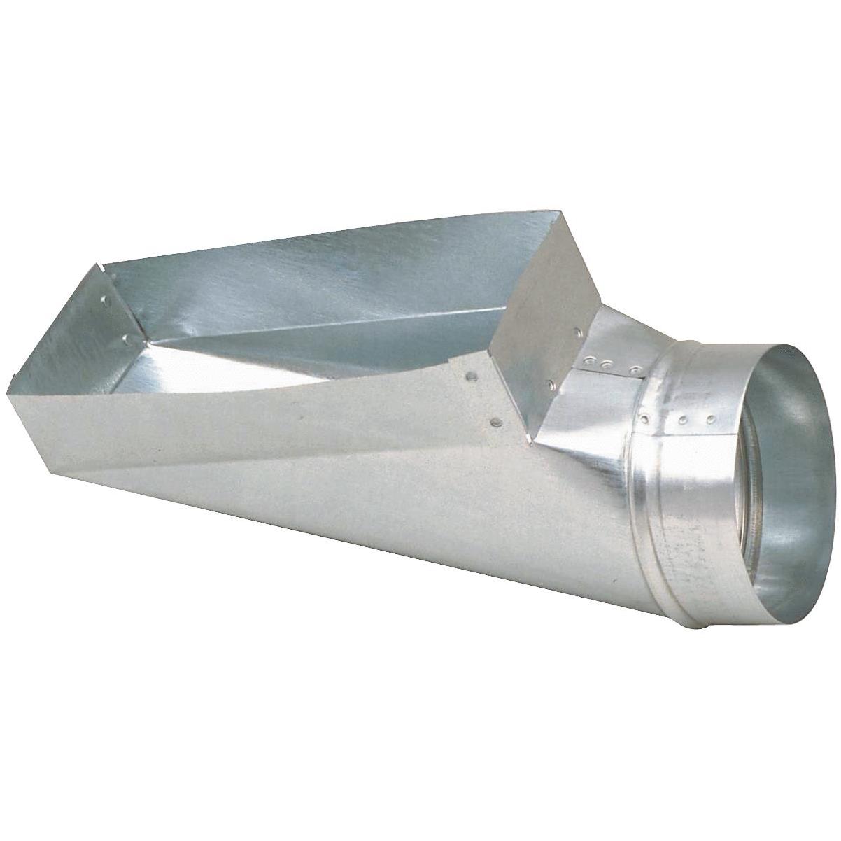 IMPERIAL 4-in Galvanized Steel Round Adjustable 90 Degree Duct Elbow in the  Duct Transitions & Connectors department at