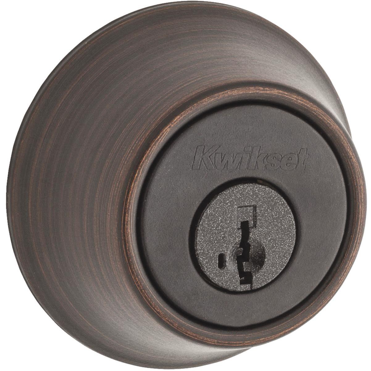 Kwikset 780 Series Venetian Bronze Single Cylinder Deadbolt, 48% OFF